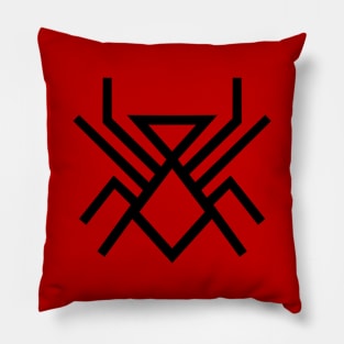 Spider Woman Logo Pillow