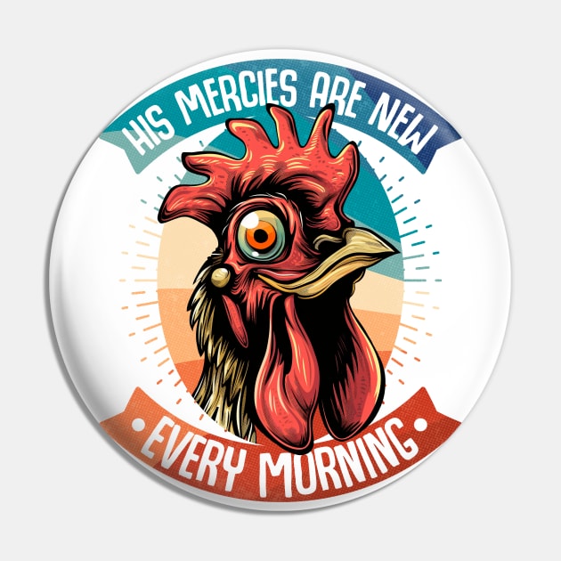 His Mercies are New Every Morning Pin by TreehouseDesigns