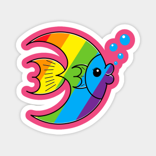 LBGT Moonfish Magnet