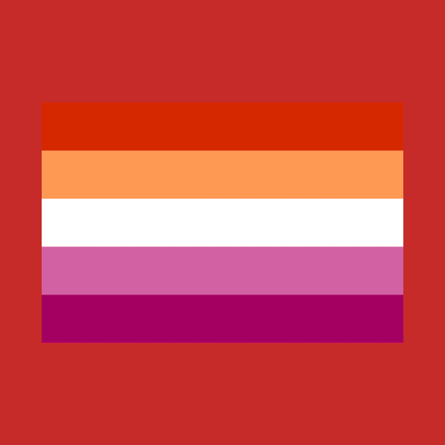 Lesbian Flag by DorothyGoesGlamping