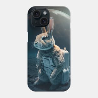 space rabbit Phone Case