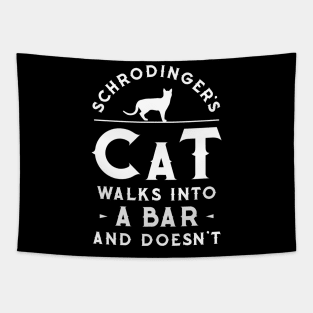 Schrodingers cat Tapestry