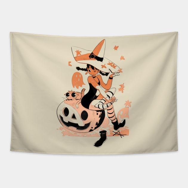 Basic Witch Tapestry by philtomato