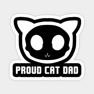 Proud cat dad Magnet