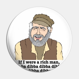 FIDDLER ON THE ROOF FAN ART Pin