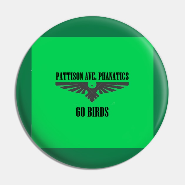 Eagles Logo Pattison Ave. Phanatics Pin by PattisonAvePhanatics