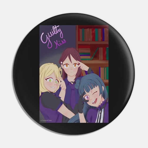 Guilty Kiss Pin by PandaAColor