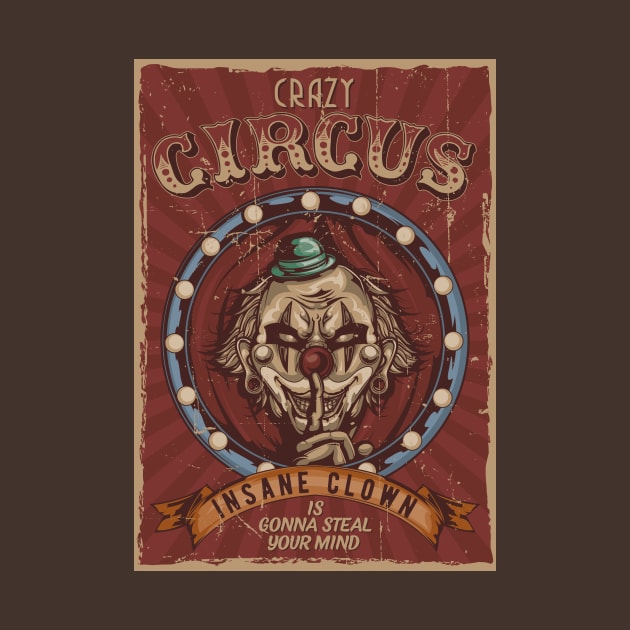 Crazy Circus Insane Clown by WAYOF