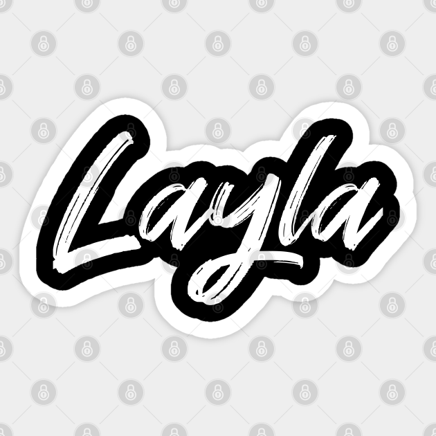 Name Layla Names Sticker Teepublic Deviantart is the world's largest online social community for artists and art enthusiasts, allowing people to connect. name layla