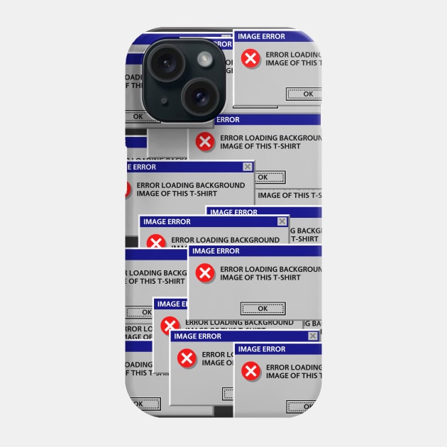 Virus image error Phone Case by albertocubatas