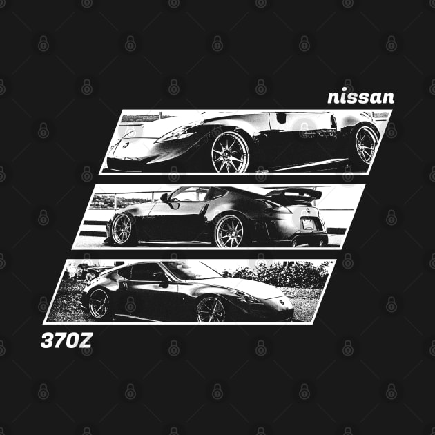 NISSAN 370Z Black 'N White Archive 2 (Black Version) by Cero