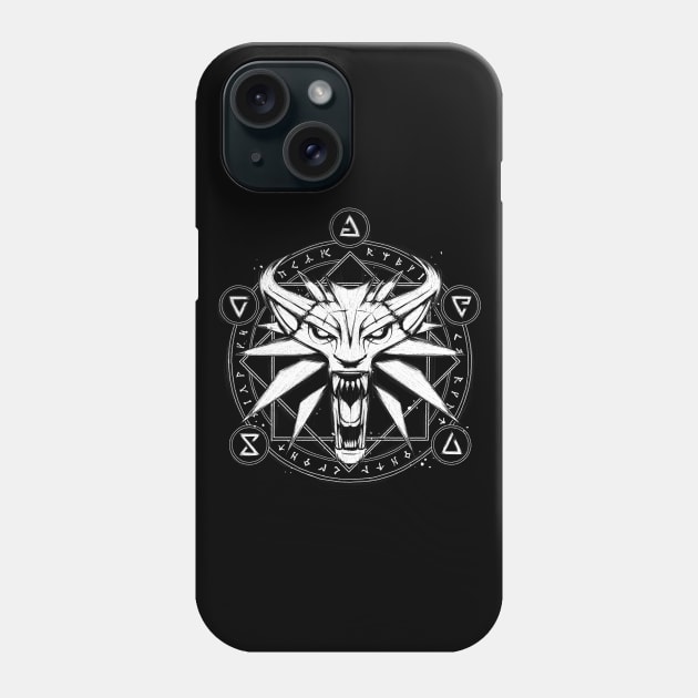 Wolf Medallion Phone Case by xMorfina