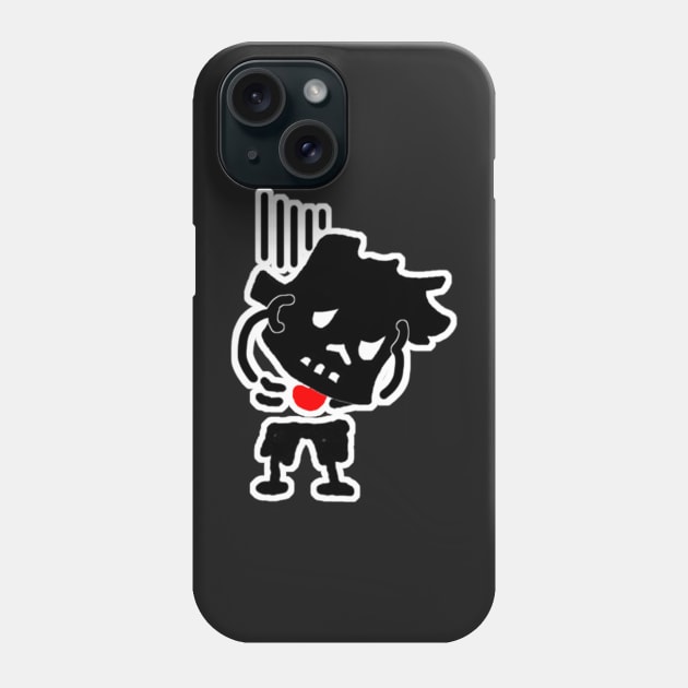 sullen zombie boy Phone Case by COOLKJS0