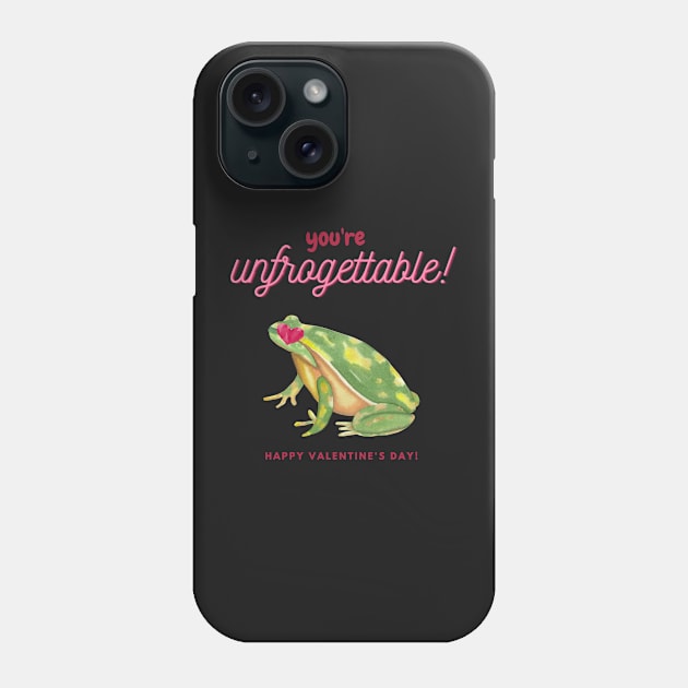 Frog Valentine Phone Case by metanoiias