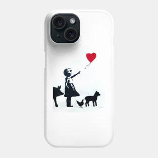 Veganism is Freedom from Indoctrination Phone Case