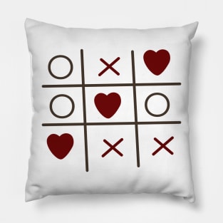 XO valentines shirt Pillow