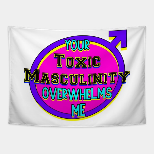 Toxic Masculinity Tapestry by Retro-Matic