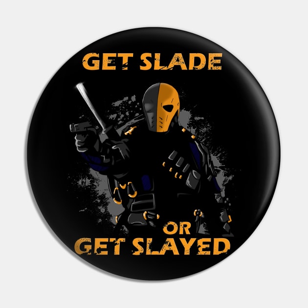 Deathstroke Pin by Rhaenys