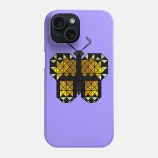 Monarch Butterfly - Geometric Abstract Phone Case