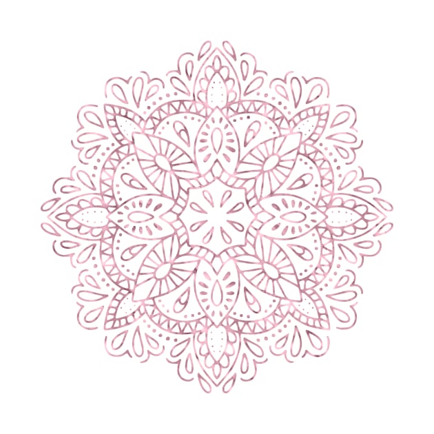 Pretty Pink Mandala by NatureMagick