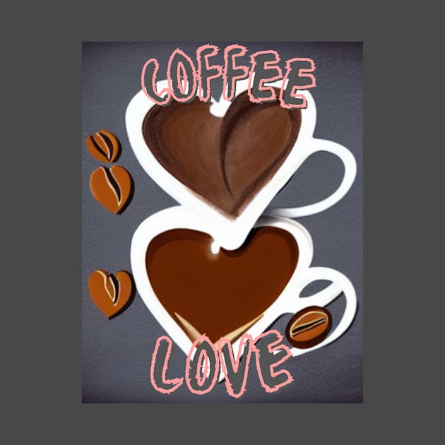 Coffee Love Pink by StrikerTees