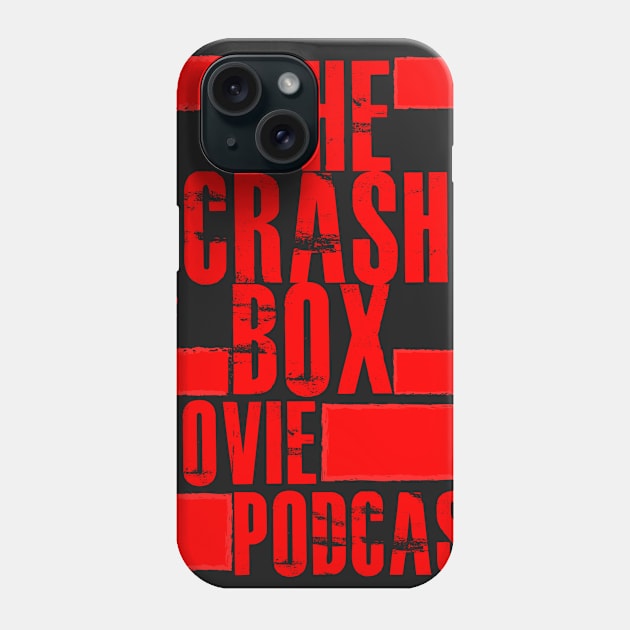 Logo 3 Red Phone Case by TheCrashBox