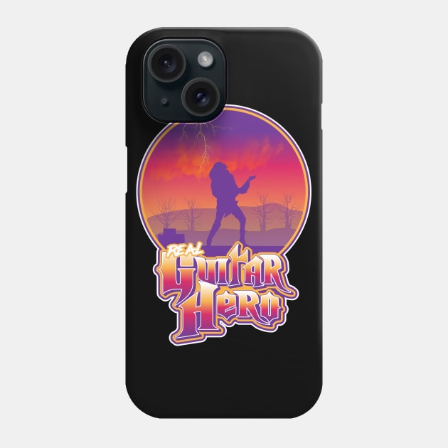 Real Guitar Hero Phone Case by carloj1956