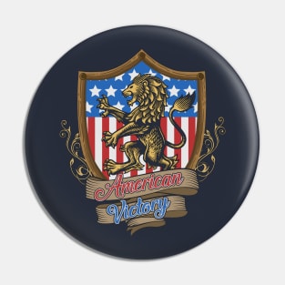 American victory Pin