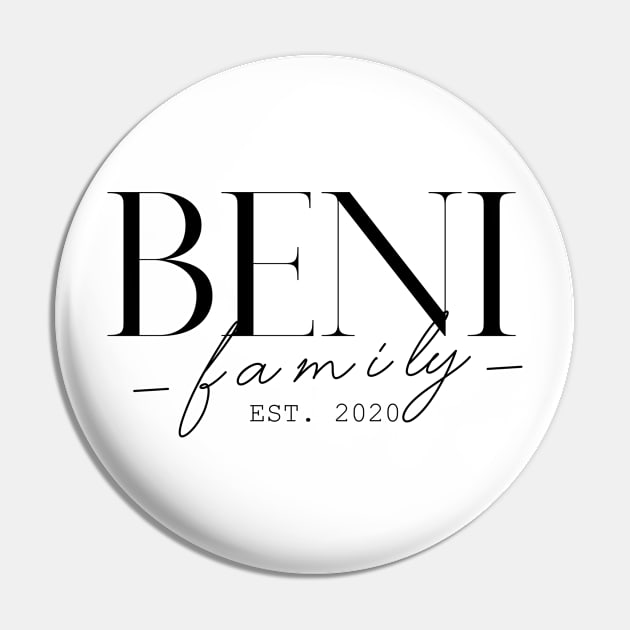 Beni Family EST. 2020, Surname, Beni Pin by ProvidenciaryArtist