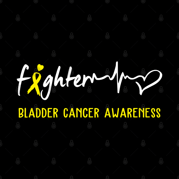 Bladder Cancer Awareness Support Bladder Cancer Fighter Gifts by ThePassion99