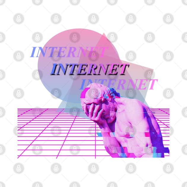 The Internet Was A Mistake-Vaporwave by valival