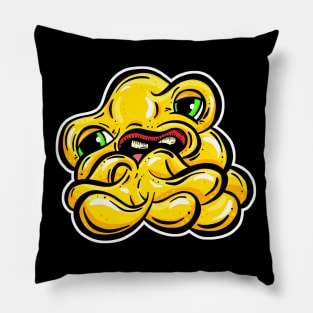 The Blobs - Yellow Sigh Monster Pillow