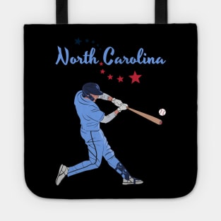 North Carolina USA Baseball Tote