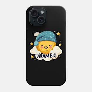 Dream Big: Moon with Nightcap Phone Case