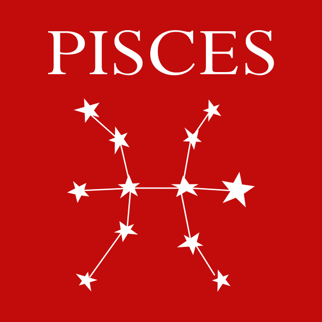 Pisces Zodiac Constellation by JevLavigne