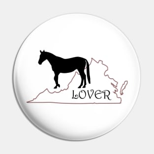 Virginia Horse Lover Gift Pin