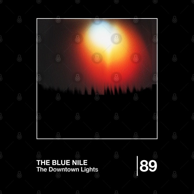 The Blue Nile / Minimalist Style Graphic Design by saudade