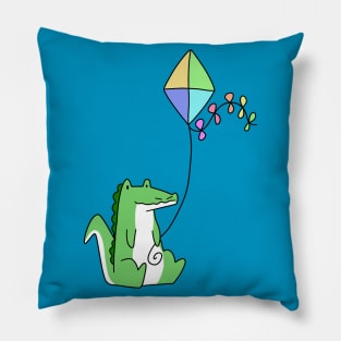 Kite Alligator Pillow