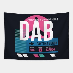 Daytona Beach (DAB) Airport // Sunset Baggage Tag Tapestry