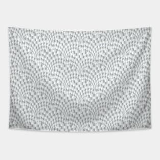 Retro Gray Scales Tapestry