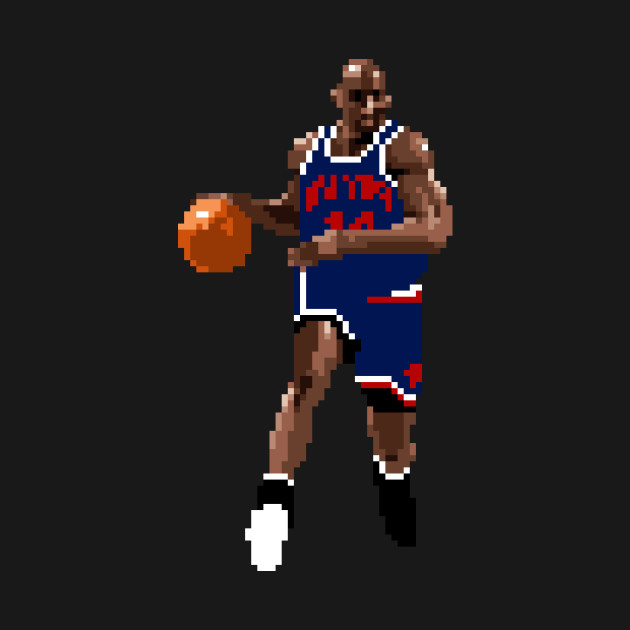 Disover Anthony Mason Pixel Dribble - Anthony Mason - T-Shirt