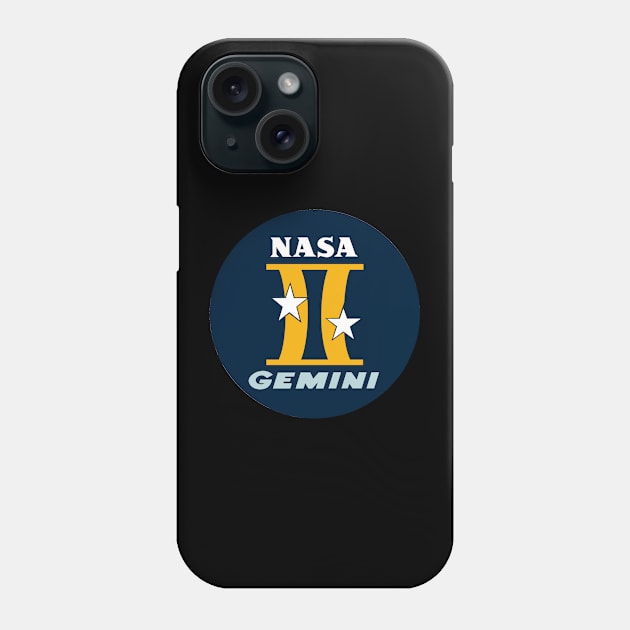 Gemini NASA Mission Crew Patch Phone Case by jutulen