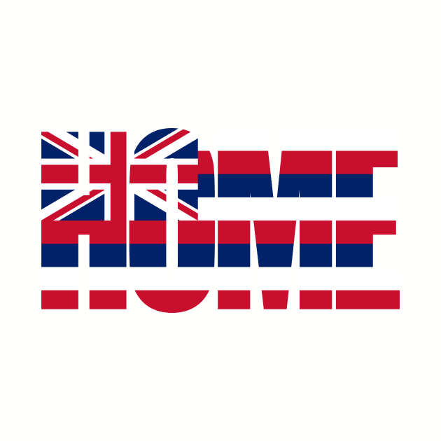 Hawaii Home - State Flag by DonDota