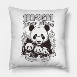 Mama bear vibes Pillow