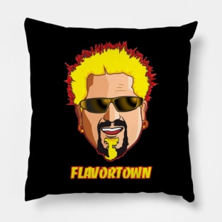 Guy fieri//Vintage for fans Pillow