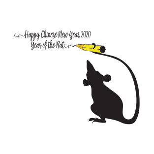 happy Chinese new year 2020 year of the rat T-Shirt