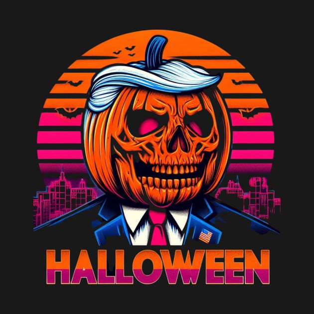 Trump - Halloween Scary Design by Something Clever