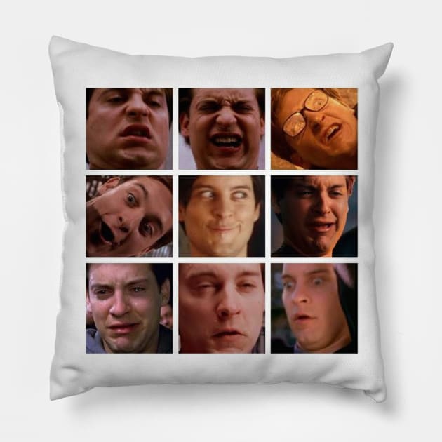 Spoddermun Pillow by James Mclean