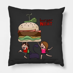 Burger Night! :D Pillow