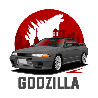 Skyline R32 GTR Godzilla T-Shirt